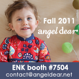 Fall 2011 Angel Dear - ENK Booth #7504 - contact@angeldear.net - www.angeldear.net 