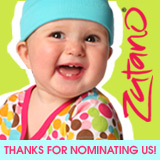 Zutano - Thanks for Nominating Us!