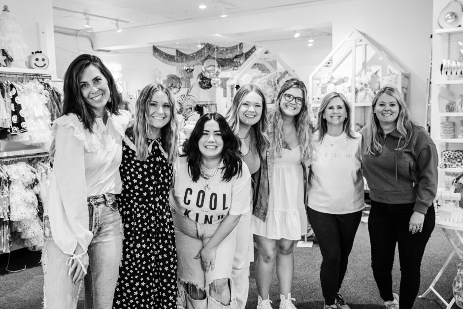 Team members left to right: Maggie Tucker, Mallory Wilding, Danielle Molina, Anna Cedarlind, Lauren Wirths, Ashley Kelly, and Tommie Sue Roach